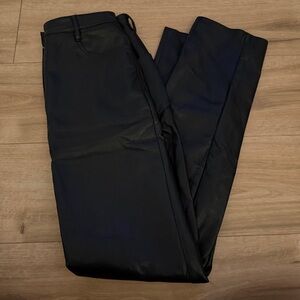 Aritzia Wilfred Leather Pants